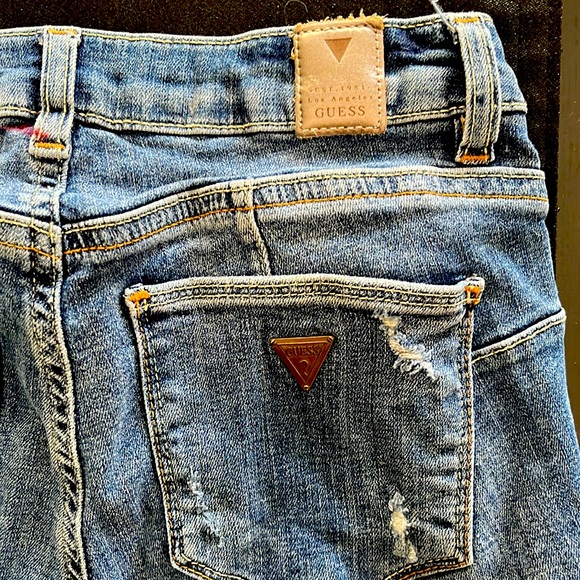 Medium dark blue Guess Jeans - Curve X - Size 24 - Picture 6 of 8